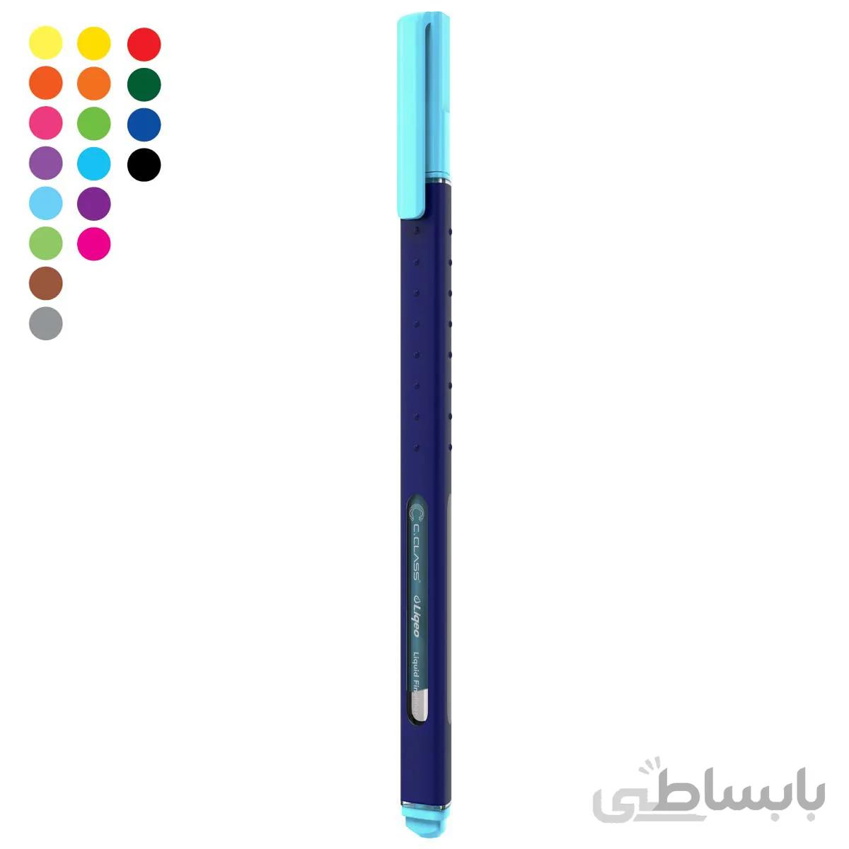 روان نویس فاین لاینر سی کلاس مدل F-8027 آبی Neon