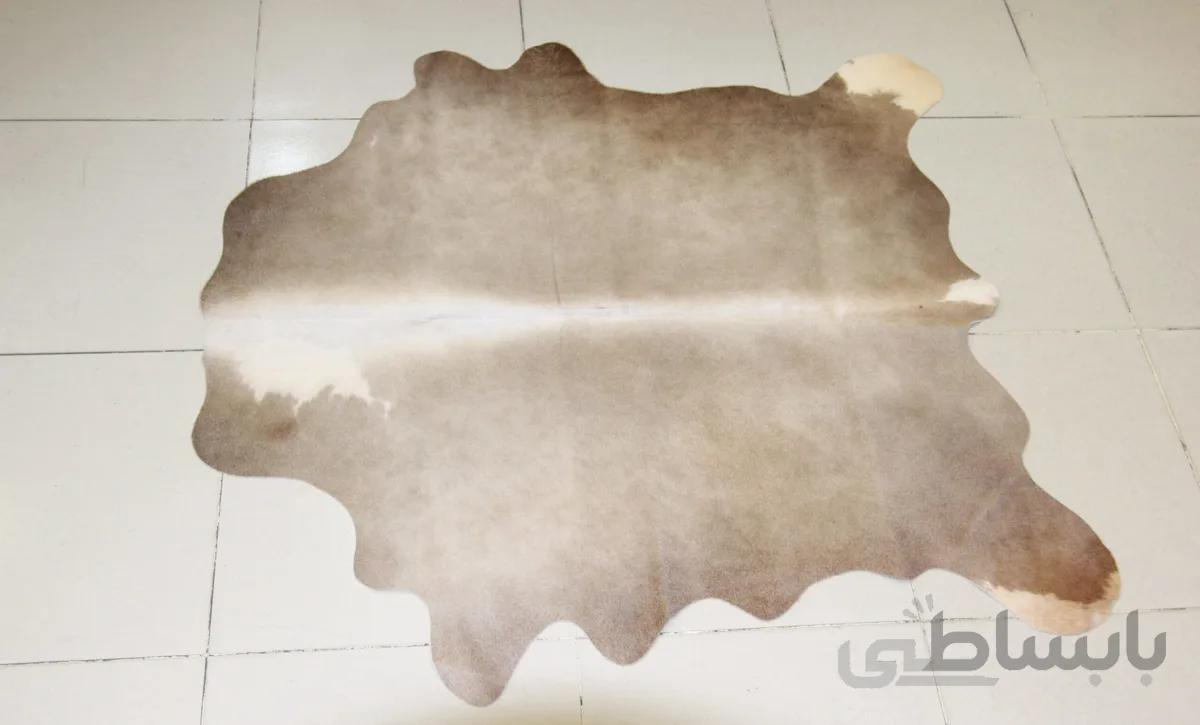 فرش پوست طبیعی گاو مدل AZ-1502 ا AzarFarsh