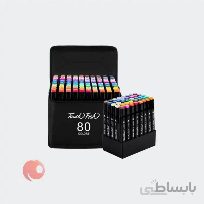 ماژیک 80 رنگ Touch Fish مدل mkbhd