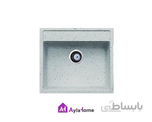 سینک گرانیتی راینر مدل Violet RG230 مشکی