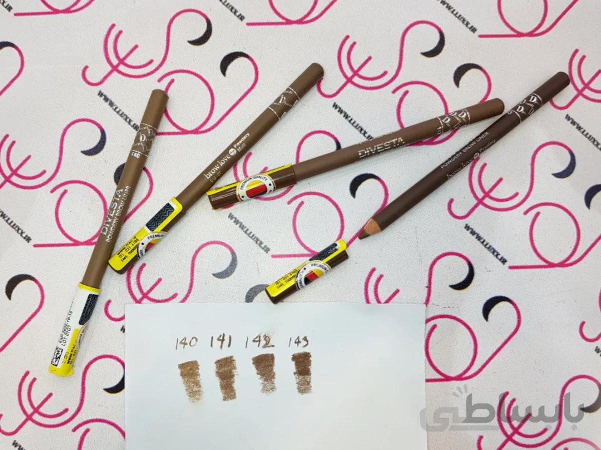 مداد ابرو دیوستا DIVESTA مدل پودری powser eyebrow liner