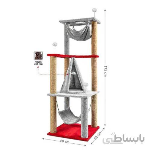 درخت گربه نیناپت مدلA1 + هدیه ویژه+ ارسال رایگان