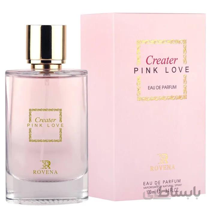 عطر زنانه روونا (Rovena) مدل کارتیر پینک لاو (Cartier Pink Love) حجم 100 میل