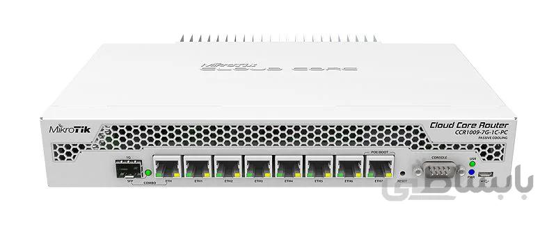 کر روتر CCR1009-7G-1C-1S+PC میکروتیک ا Mikrotik CCR1009-7G-1C-1S+PC