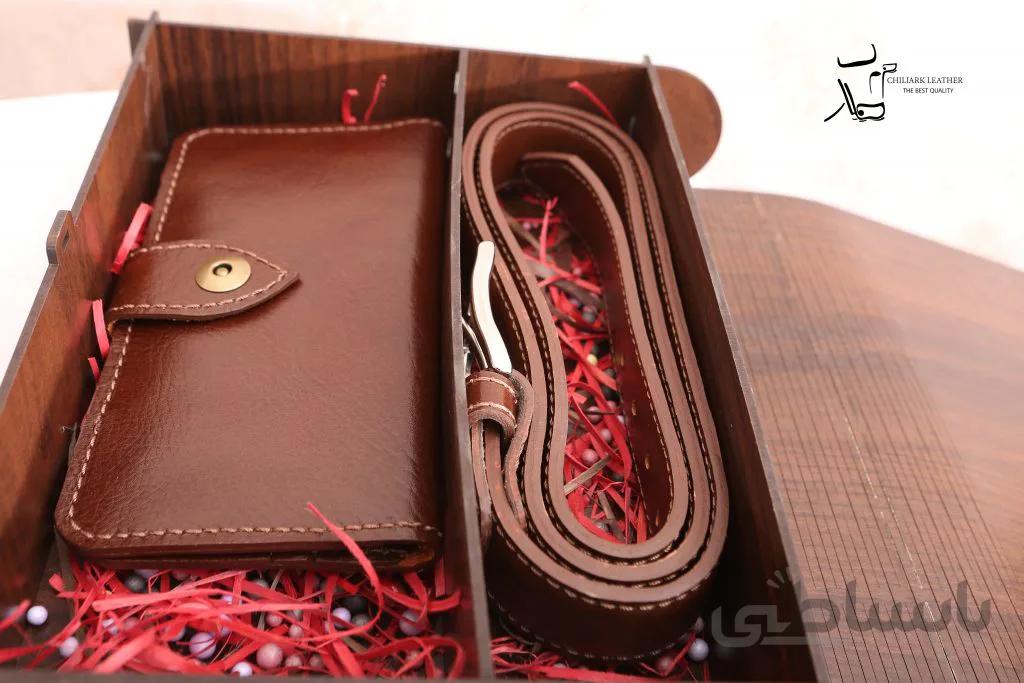 ست مردانه چرمی کد ۱۰۸۴۲