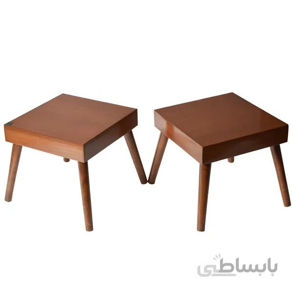 عسلی(کنارمبلی) لمکده مجموعه دوعددی مدل پانه