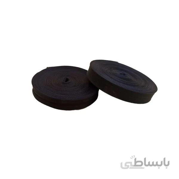 نوار اریب توری سرمه ای 2 سانتی کد 4058O