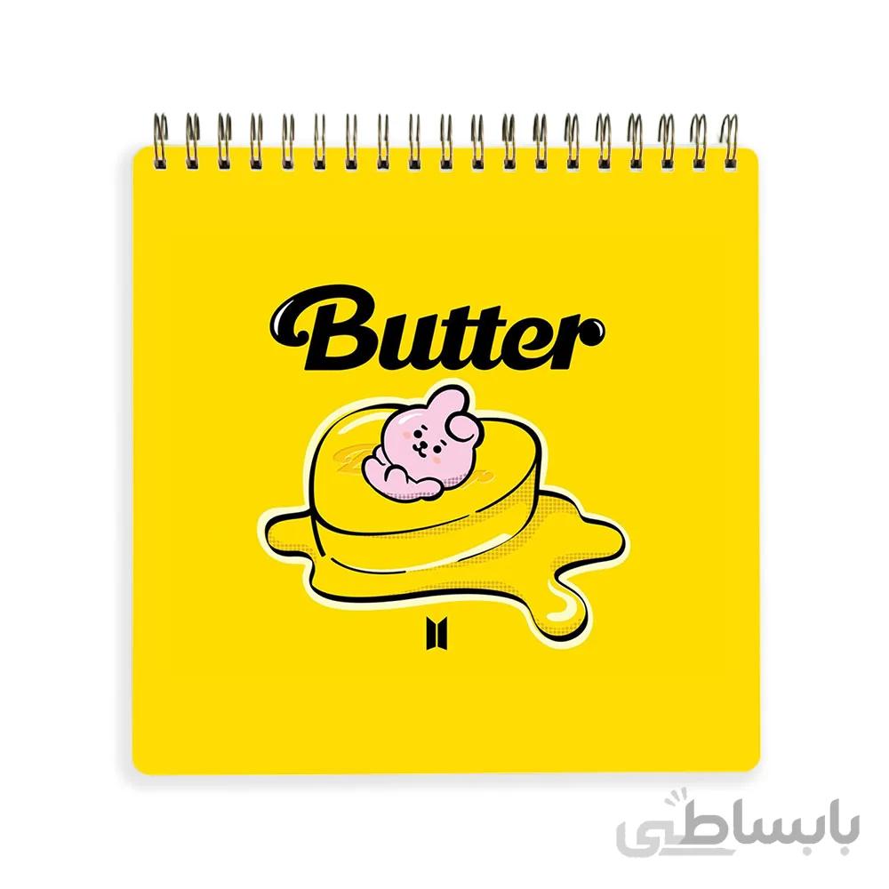 دفترچه يادداشت bts butter کد 10100199