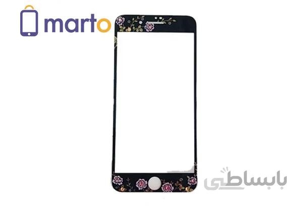 محافظ صفحه نمایش طرحدار بوف مدل 2.5D Diamond مناسب برای گوشی اپل iPhone 8 Plus ا Buff 2.5D Diamond Sheries Screen Protector For Apple iPhone 8 Plus