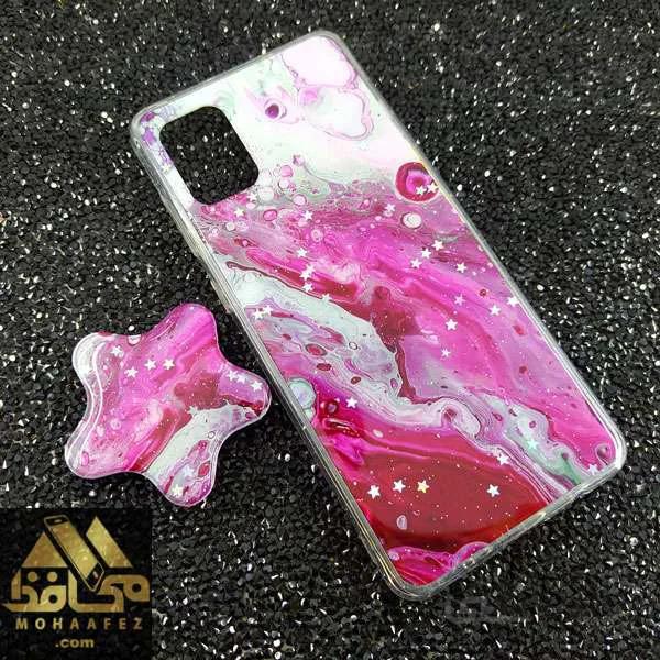 قاب پاپ سوکت دار طرح ستاره سامسونگ Galaxy A51 / M40s کد SA440F