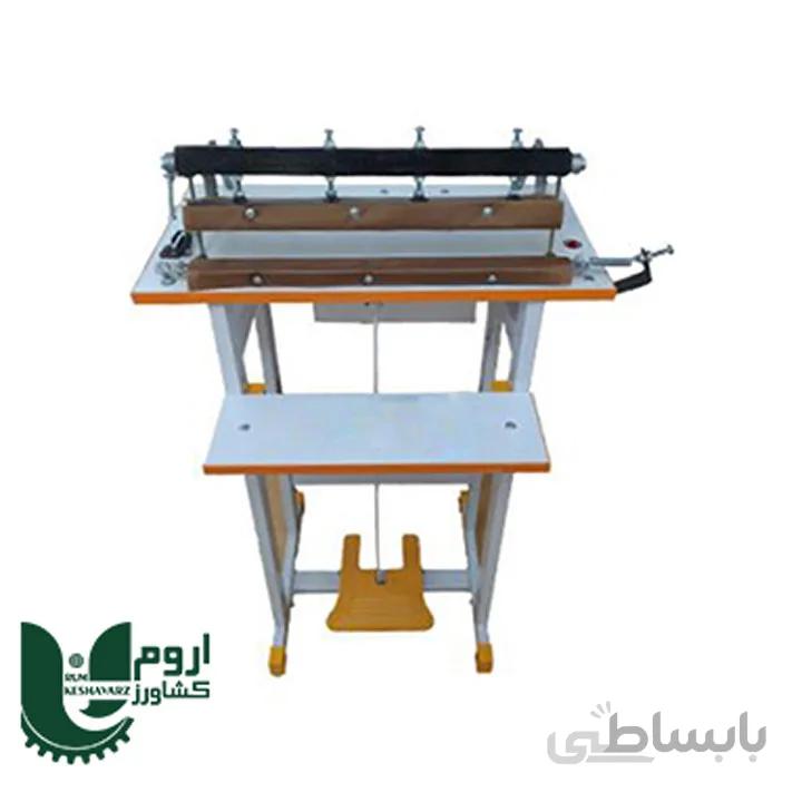 دستگاه دوخت پدالی لحظه‌ای 70 سانت دو دوخت 5mm