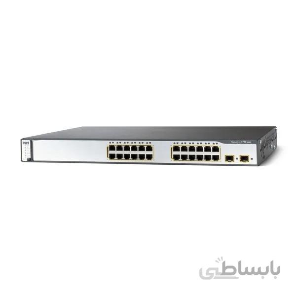 سوئیچ 24 پورت سیسکو WS-C3750G-24PS-S