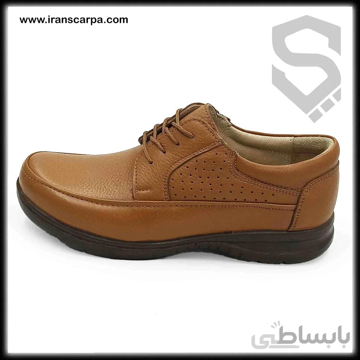 کفش اداری چرم طبیعی مردانه مدل لوکاژ