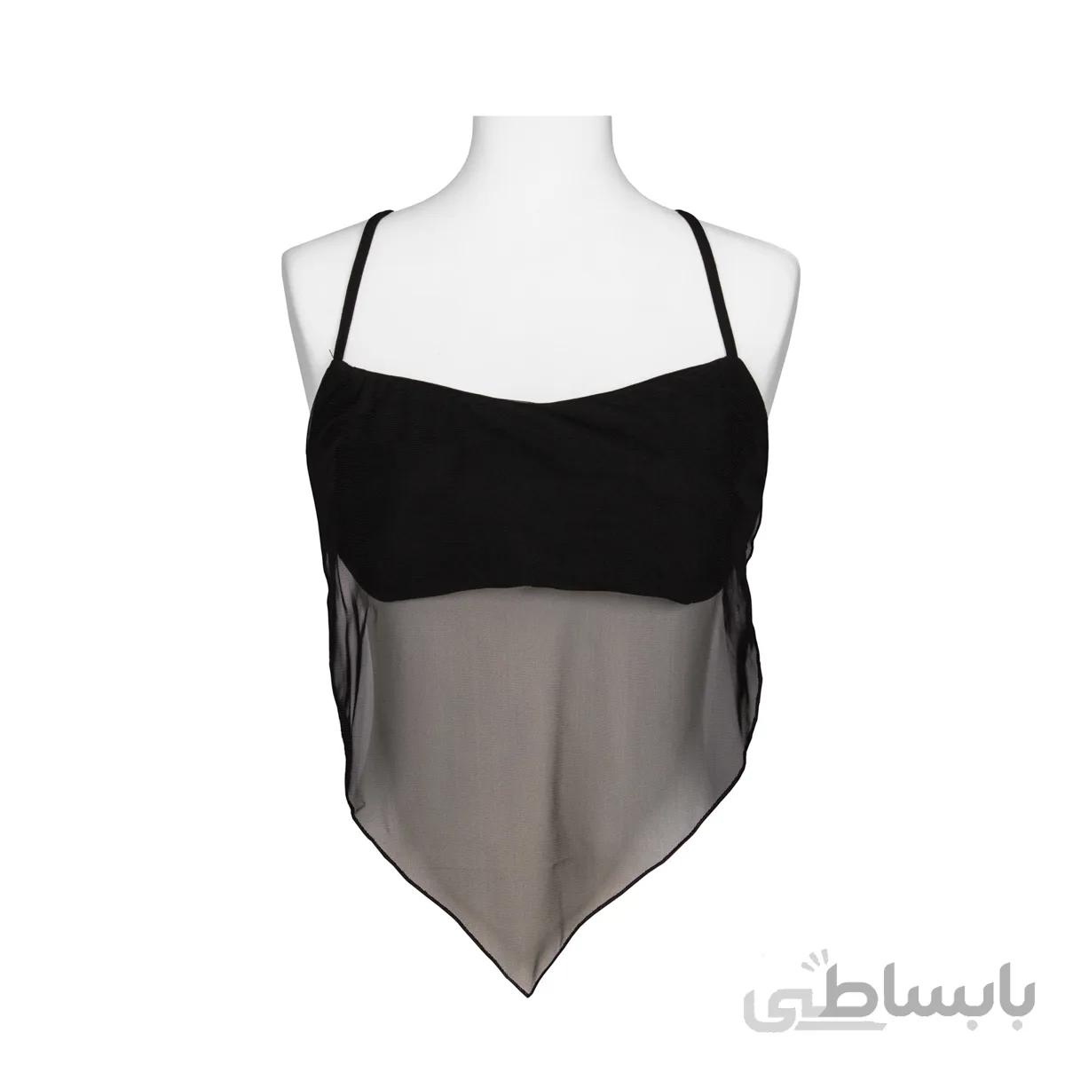 نیمتنه پشت باز کرپ جودون-بندی تیساپه 262