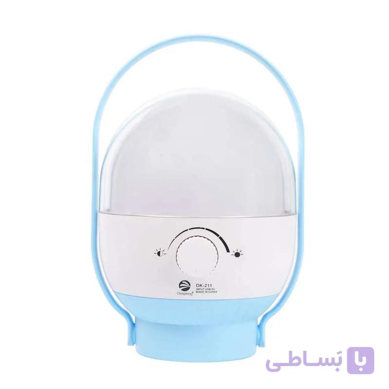 چراغ آویز چادر دیپ کینگ مدل DK-211 با نور مهتابی — تصویر 1