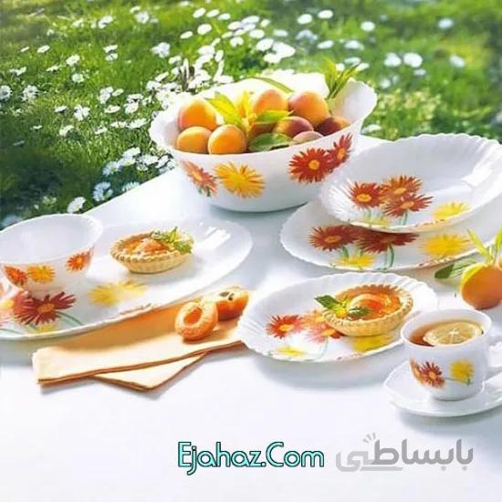 سرویس آرکوپال 102پارچه لومینارک فرانسه مدل مارگاریت لومینارک(Luminarc)