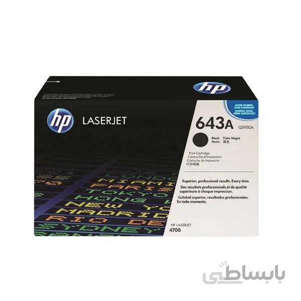 کارتریج لیزری مشکی HP 643A