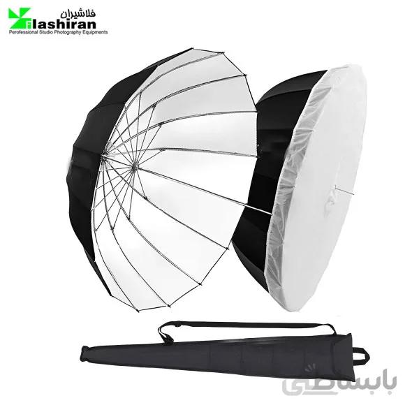 چتر دیفیوزر داخل نقره ای Deep Umbrella 180CM