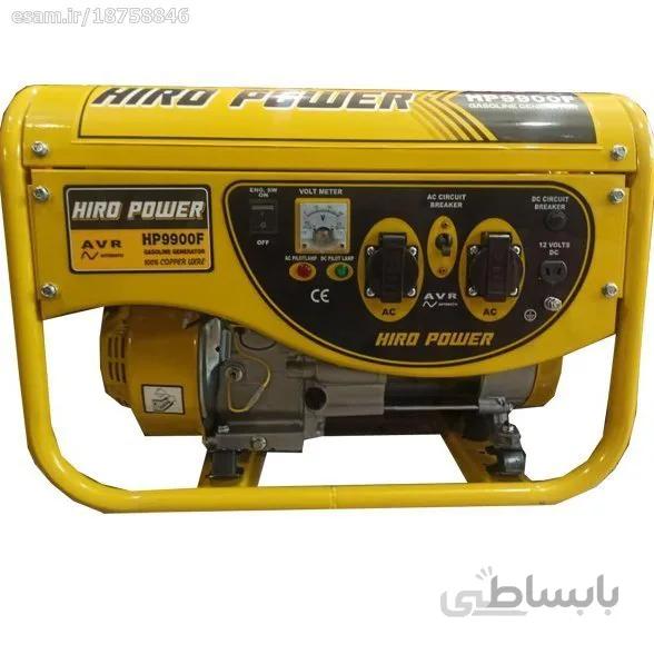 موتوربرق بنزینی هیروپاورمدلHIRO POWER HP9900F