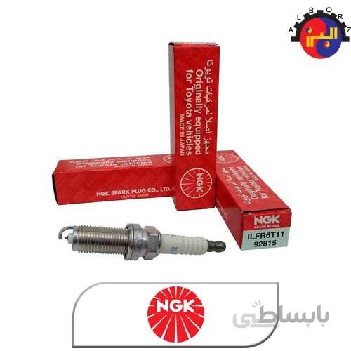 شمع سوزنی ایریدیوم لیزری پایه بلند NGK ژاپن 92815 ILFR6T-11 ا ILFR6T-11