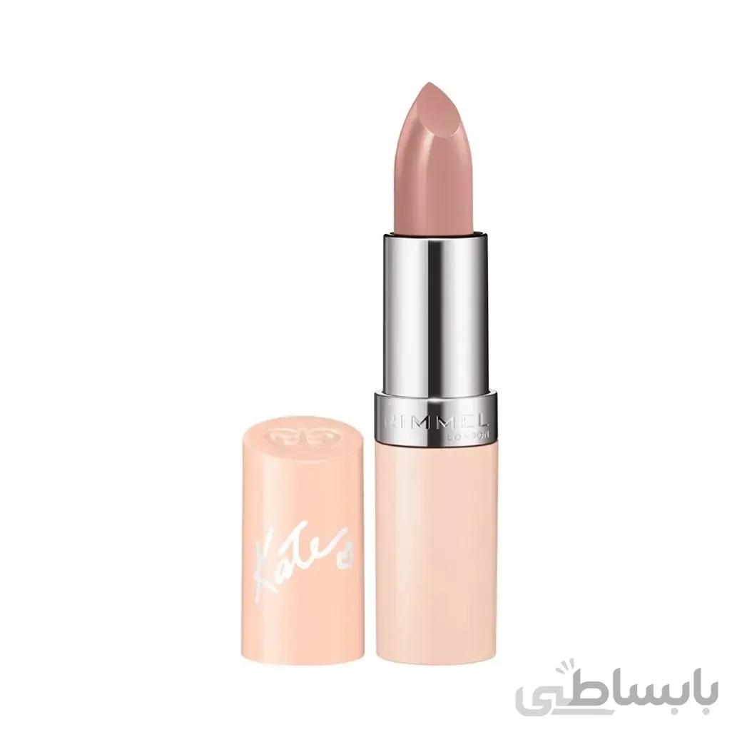 رژ لب جامد ریمل لاندن مدل کیت Kate نوود ا Rimmel London Lipstick Kate Nude