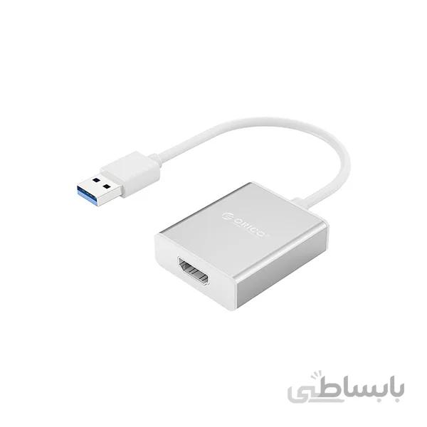 مبدل یو اس بی به اچ دی ام آی اوریکو ORICO UTH-SV USB 3.0 Male to HDMI Female Adapter