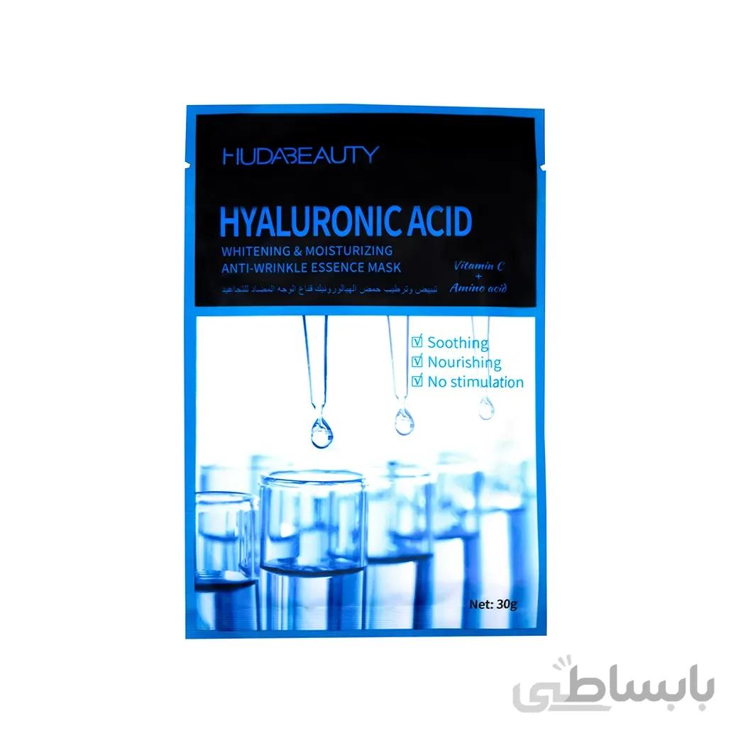ماسک صورت ورقه ای ضد چروک هدی بیوتی مدل آبرسان و روشن کننده ا HUDABEAUTY Mask Face Sheet Whitening and Moisturizing Anti Wrinkle