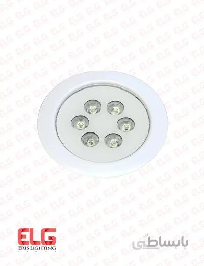 چراغ استخری توکار 6 وات IP68 ضد کلر