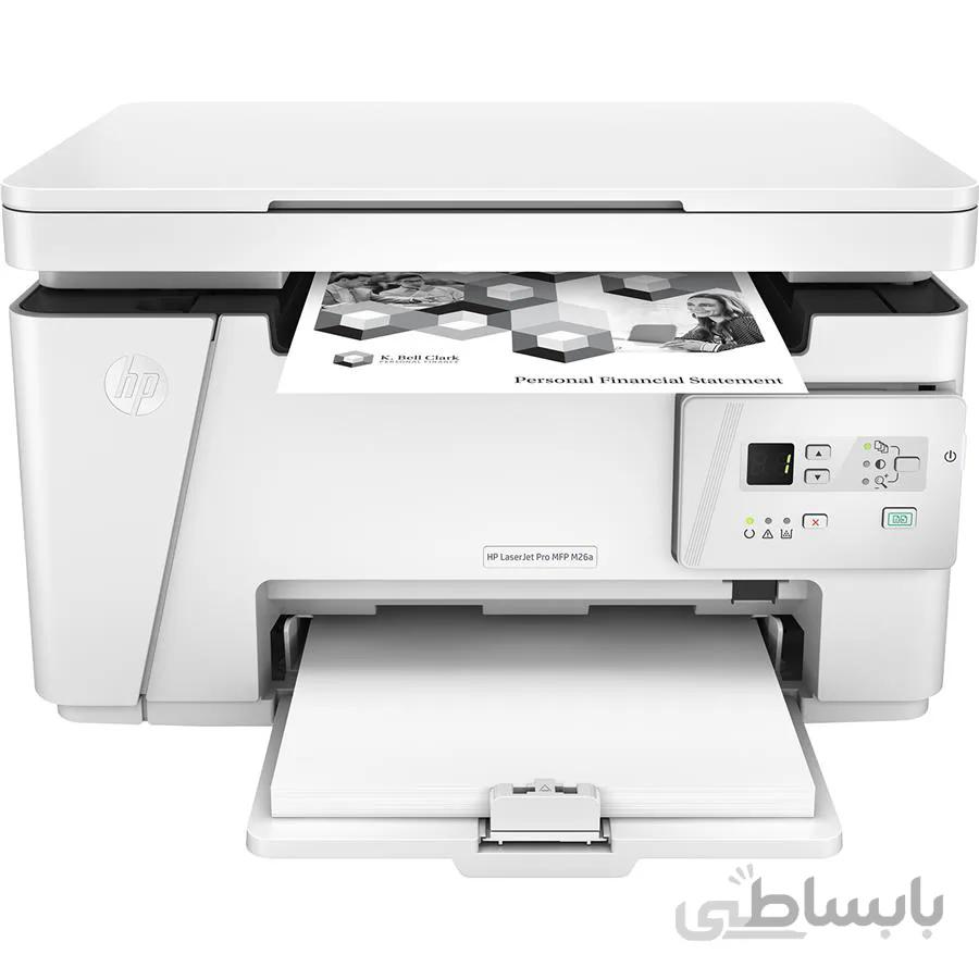 پرینتر چندکاره لیزری اچ پی مدل LaserJet Pro MFP M26a ا HP LaserJet Pro MFP M26a Multifunction Laser Printer کد 388153