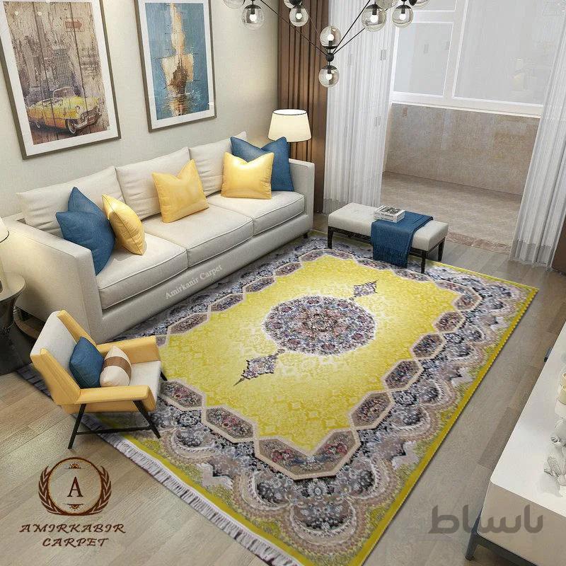 فرش هالیدی طلایی 1200 شانه