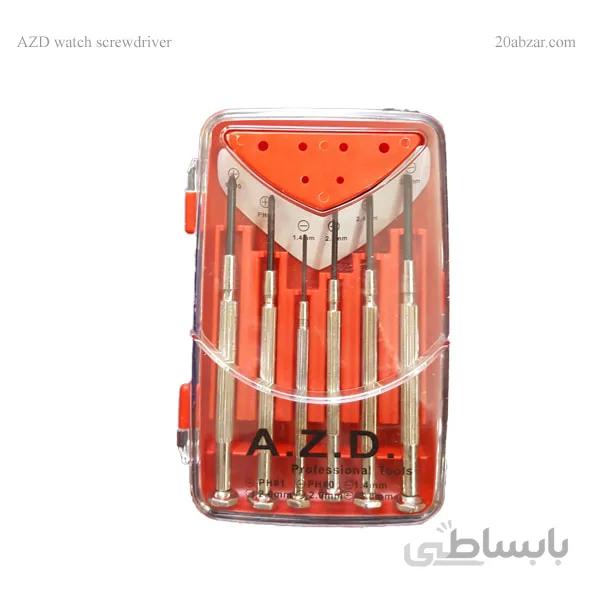 ست ۶ عددی پیچ گوشتی ساعتی AZD
