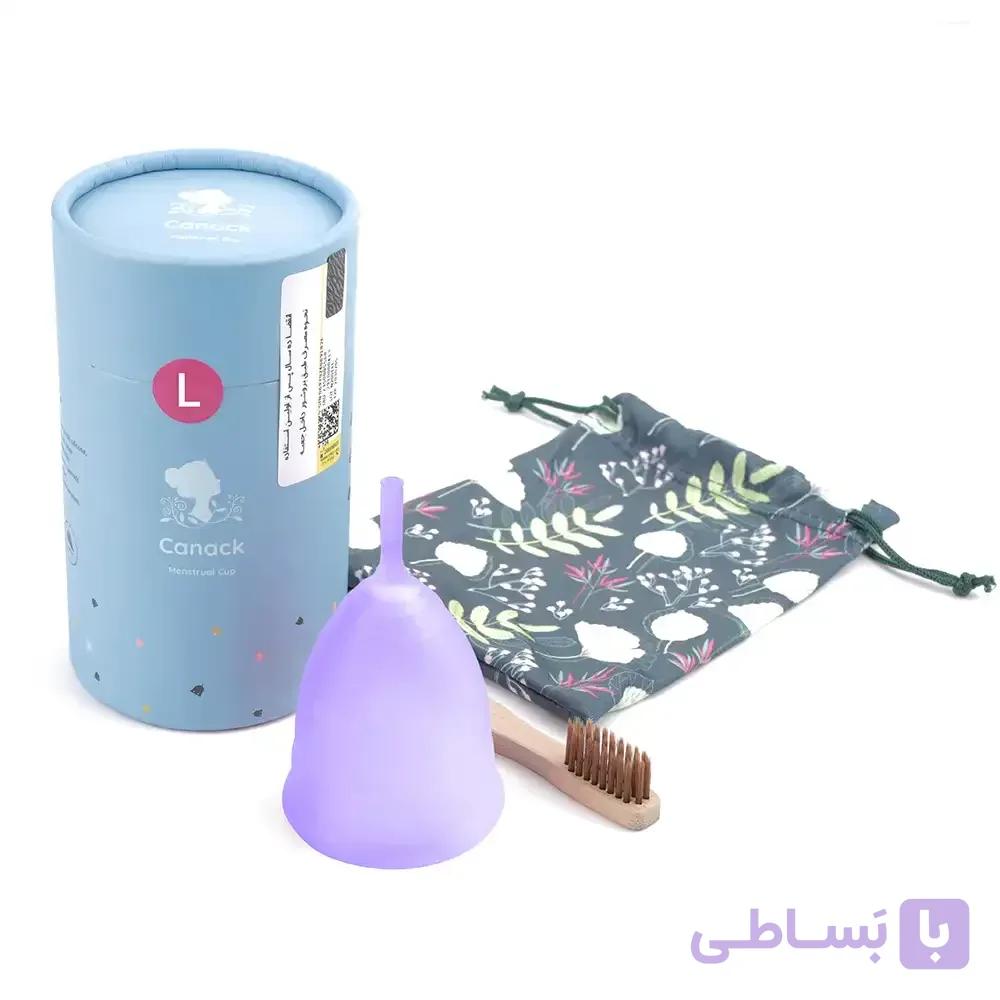 کاپ قاعدگی کاناک سایز لارج بنفش