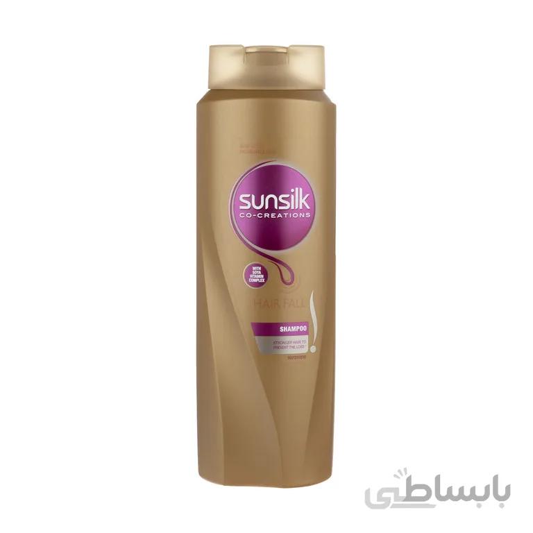 شامپو موی سر سان سیلک مدل Hair Fall Solution حجم 600 میل ا Sunsilk Hair Fall Solution Shampoo 600ml