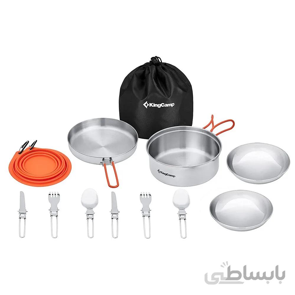 ست ظروف کمپینگ کینگ کمپ مدل Adventurer I KA2007