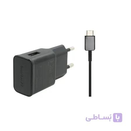شارژر موبایل و تبلت سامسونگ EP-TA200 Wall Charger With USB-C Cable