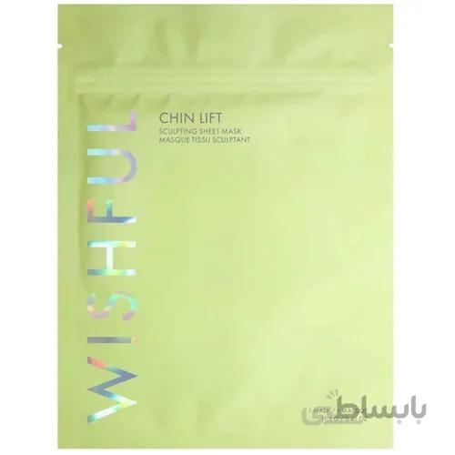ماسک ورقه ای فرم دهنده و لیفت چانه ویش فول هدی بیوتی ا Huda Beauty Wishful Chin Lift Sculpting Sheet Mask