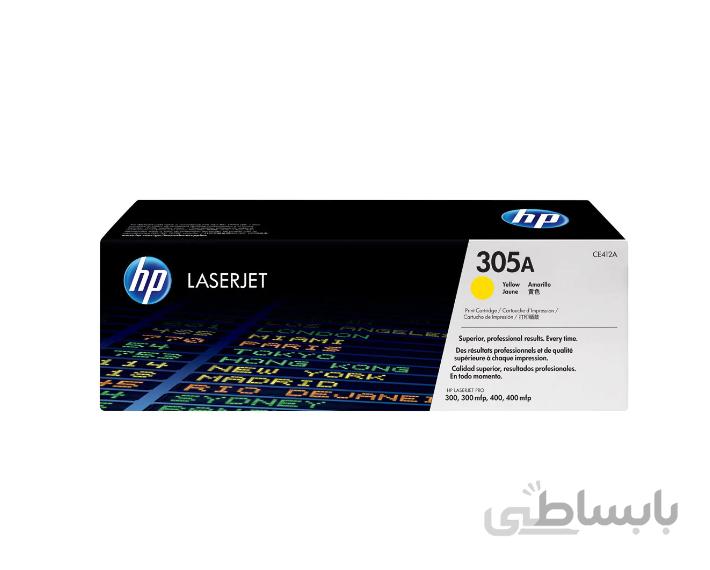 کارتریج رنگی اچ پی رنگ زرد HP 305A