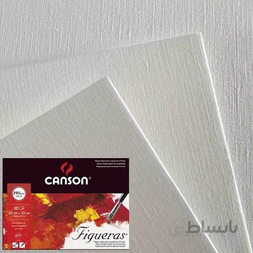 مقوا رنگ روغن کانسون 290 گرم مدل figueras سایز 50x65 سانتی متر