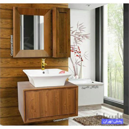روشویی کابینت دار کاکتوس چوب جدید50سانت ا کد محصول 00214/1