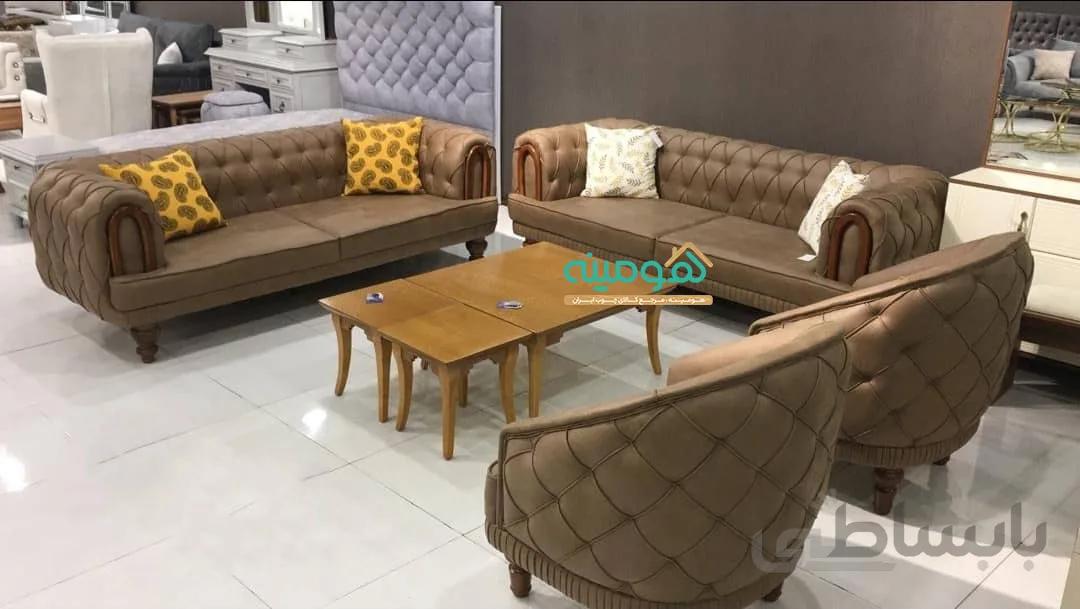 مبل چستر 8 نفره مدل کارن