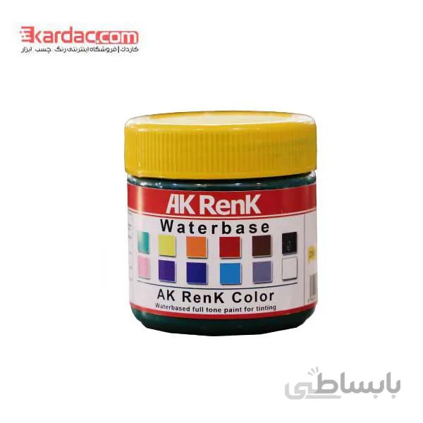 مادر رنگ سبز اکریلیک آق‌ رنگ ربعی حجم 250 سی‌سی