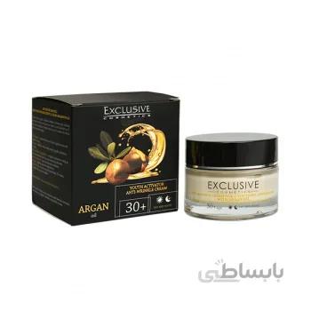 کرم ضد چروک محرک جوانی حاوی روغن آرگان +۳۰ اکسکلوسیو ا ( EXCLUSIVE Youth Activator Anti-Wrinkle Cream With Argan Oil +30 )