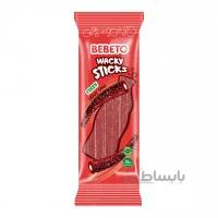 پاستیل شکری لوله ای خنک با طعم نوشابه ببتو Bebeto Cool Cola