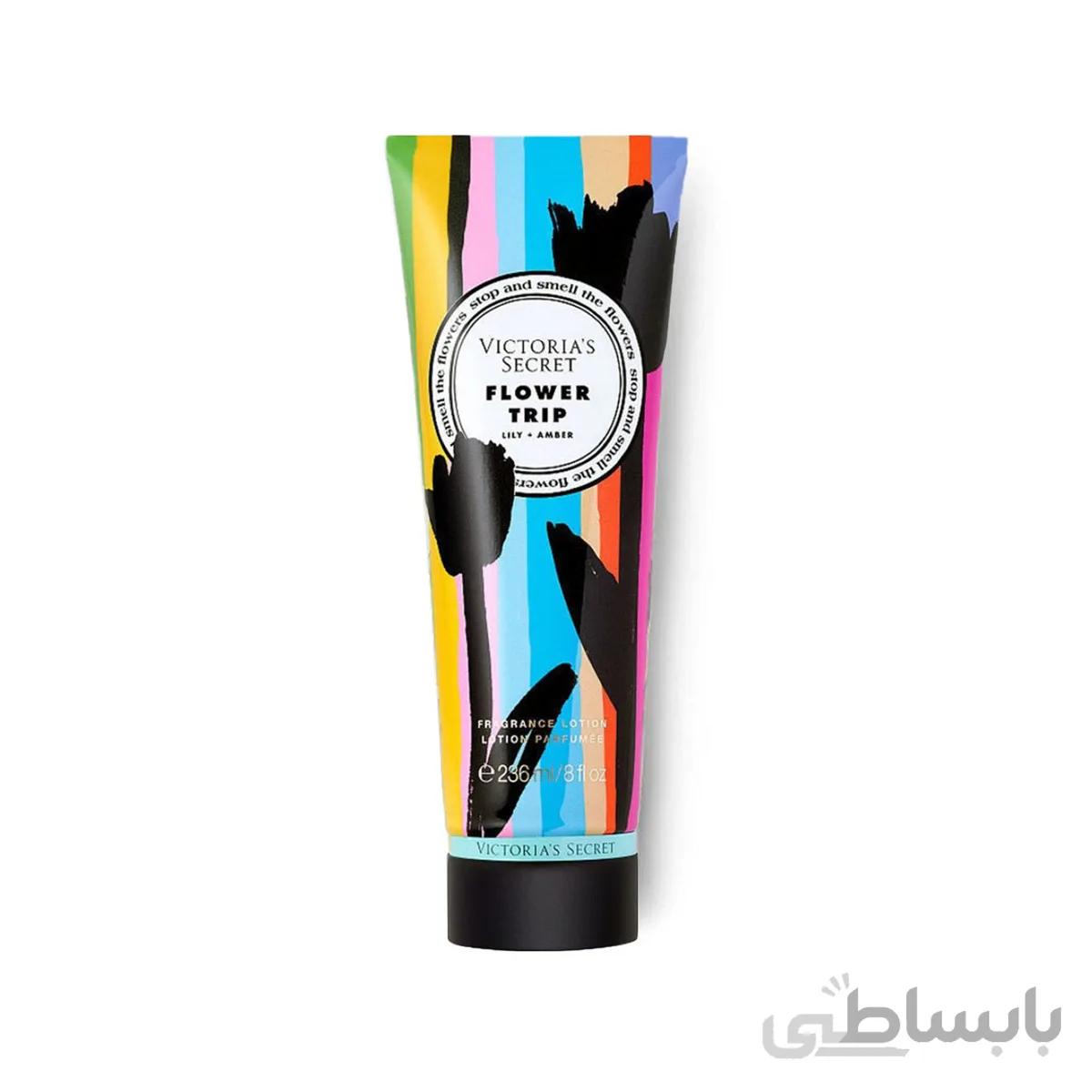 لوسیون بدن ویکتوریاسکرت رایحه Flower trip