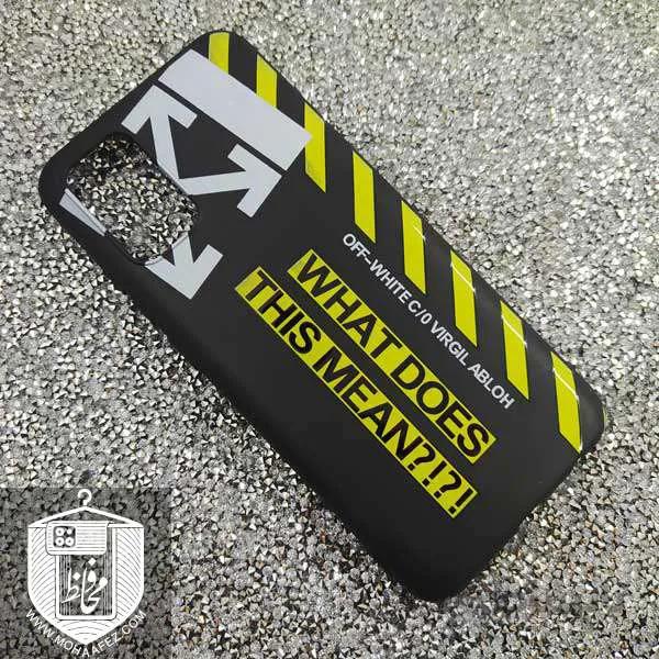 قاب ژله ای سامسونگ Galaxy A02s طرح Off-White کد SA504A