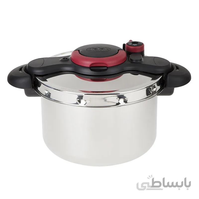 زودپز 6 لیتری تفال مدل TEFAL CLIPSO MINUT EASY ا TEFAL PRESSURE COOKER CLIPSO MINUT EASY