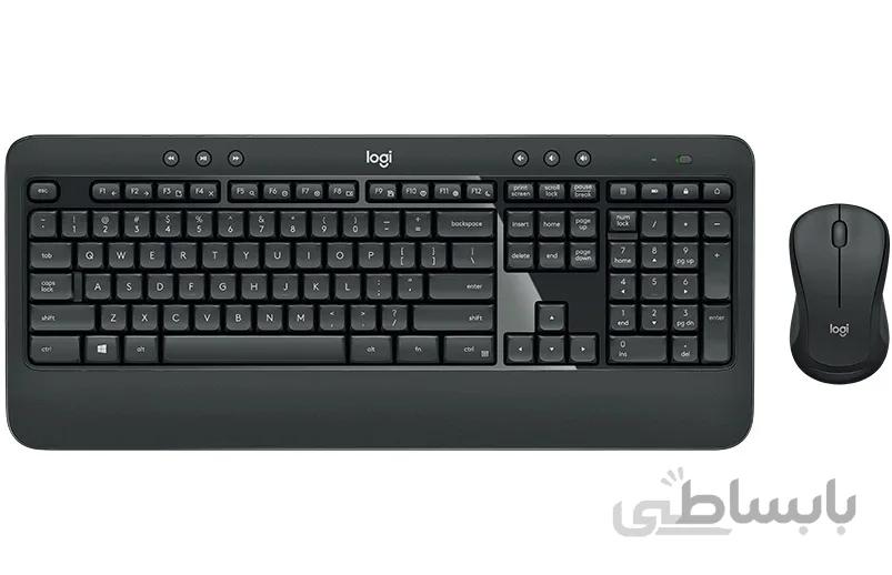 کیبورد و ماوس بی‌سیم لاجیتک مدل MK540 ا Logitech MK540 Wireless Desktop Keyboard and Mouse