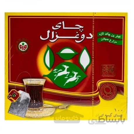 چای کیسه ای سیلانی دوغزال 100 عددی DO GHAZAL