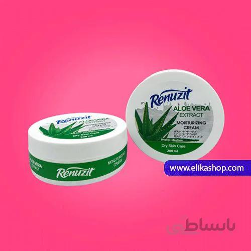 کرم مرطوب کننده آلوئه ورا رینوزیت 200 میل ا Renuzit Aloe Vera Extract Moisturizing Cream