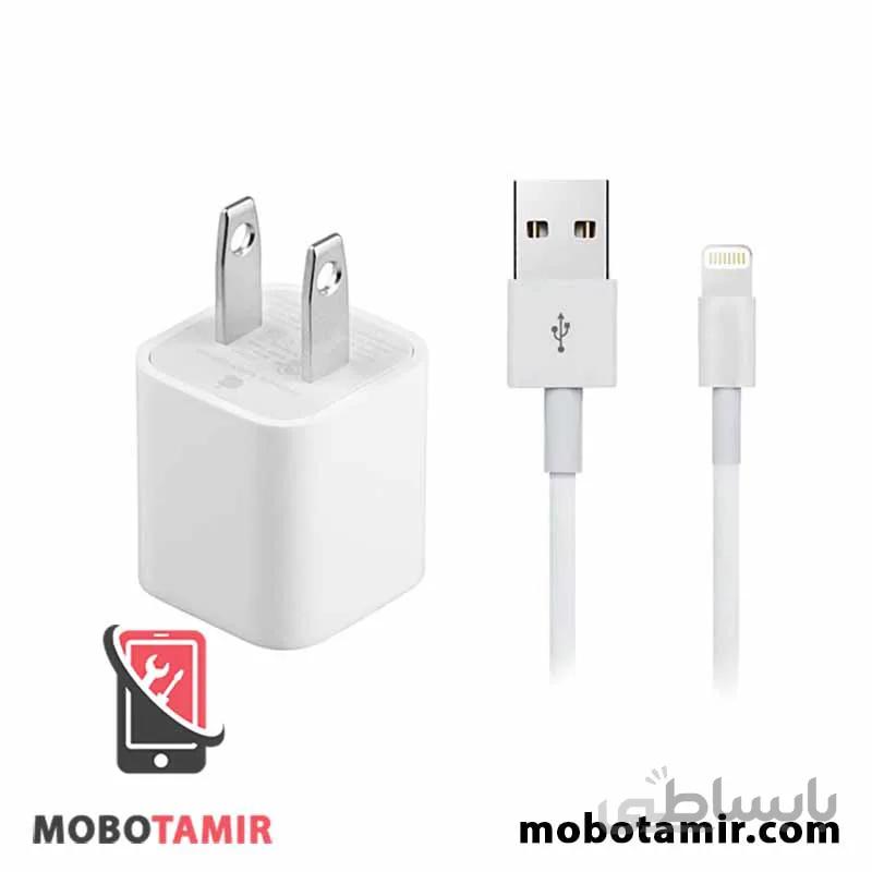 شارژر اصلی آیفون Apple iphone 7 -7plus ا apple iphone 7 -7plus ac adapter